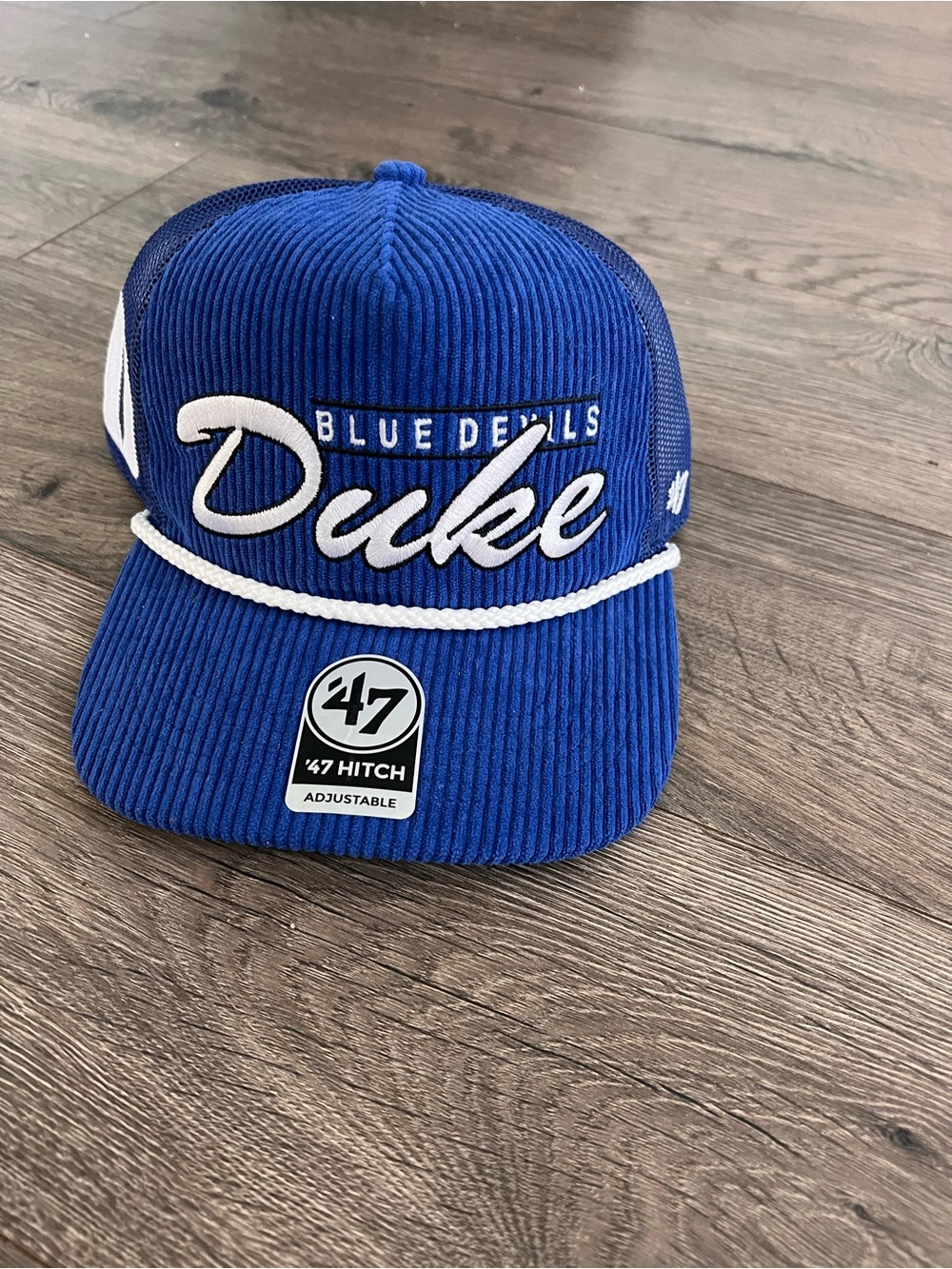 Duke Blue Devils ‘47 Brand Hitch Hat Blue Trucker Snapback OSFA NWT new